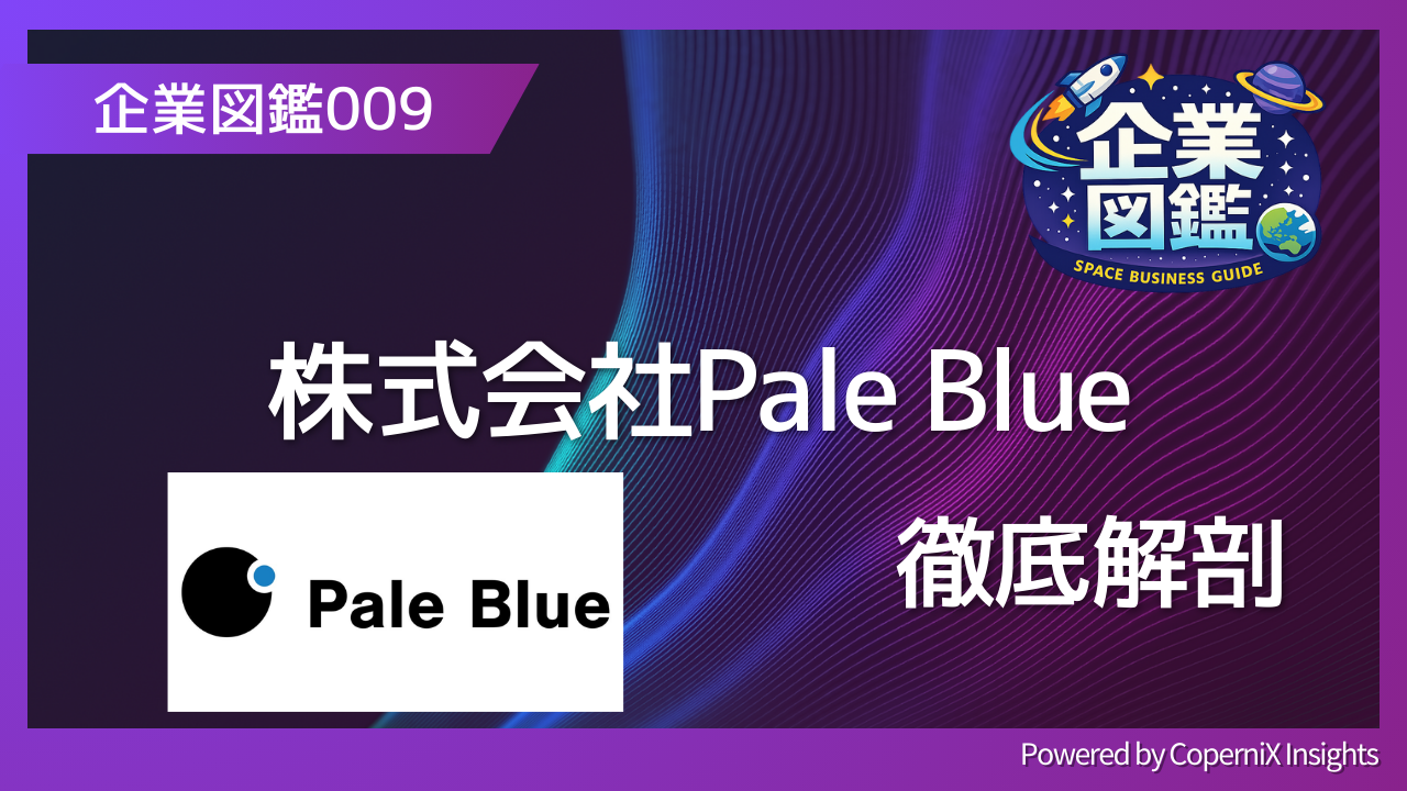 企業図鑑009 株式会社Pale Blue 徹底解剖